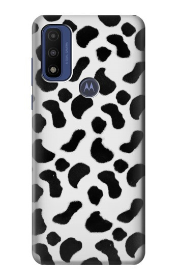 S2728 dalmatiens Texture Etui Coque Housse pour Motorola G Pure