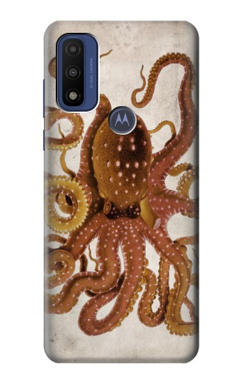 S2801 millésimé Poulpe Etui Coque Housse pour Motorola G Pure