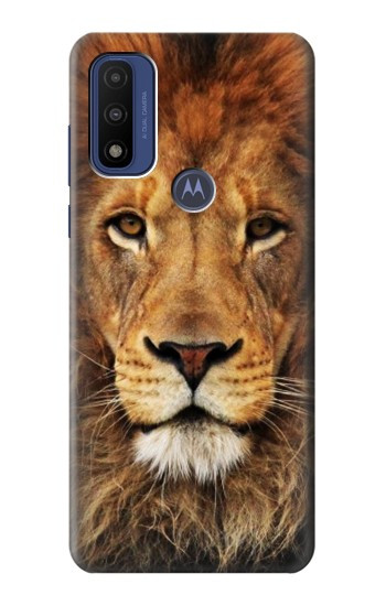 S2870 Lion Roi des Bêtes Etui Coque Housse pour Motorola G Pure