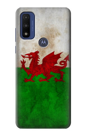 S2976 Pays de Galles Football Football Drapeau Etui Coque Housse pour Motorola G Pure