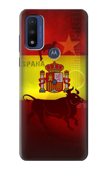 S2984 Espagne Football Football Etui Coque Housse pour Motorola G Pure