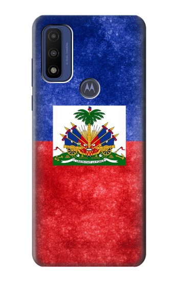 S3022 Haïti Drapeau Etui Coque Housse pour Motorola G Pure