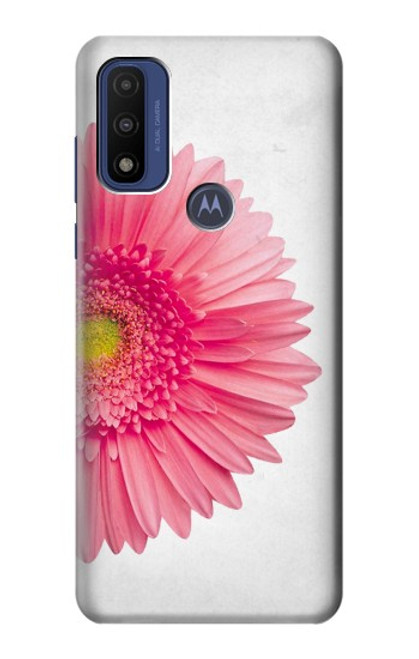 S3044 Rose Gerbera millésimé Etui Coque Housse pour Motorola G Pure