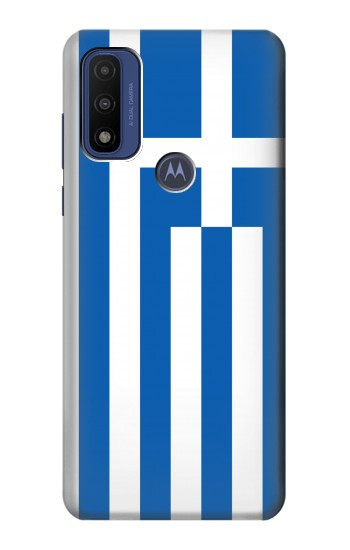 S3102 Drapeau de la Grèce Etui Coque Housse pour Motorola G Pure