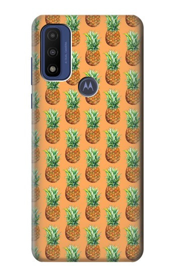 S3258 Motif ananas Etui Coque Housse pour Motorola G Pure