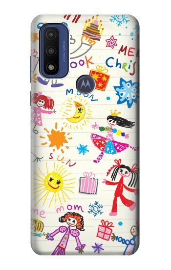 S3280 Dessin enfants Etui Coque Housse pour Motorola G Pure
