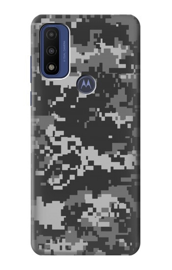 S3293 Urban Noir Camo Camouflage Etui Coque Housse pour Motorola G Pure