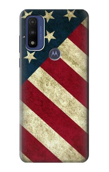 S3295 Drapeau national des États-Unis Etui Coque Housse pour Motorola G Pure