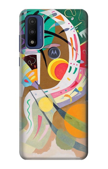 S3346 Vasily Kandinsky Guggenheim Etui Coque Housse pour Motorola G Pure