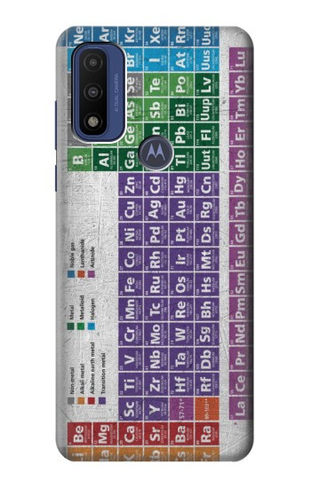 S3383 Tableau périodique Etui Coque Housse pour Motorola G Pure