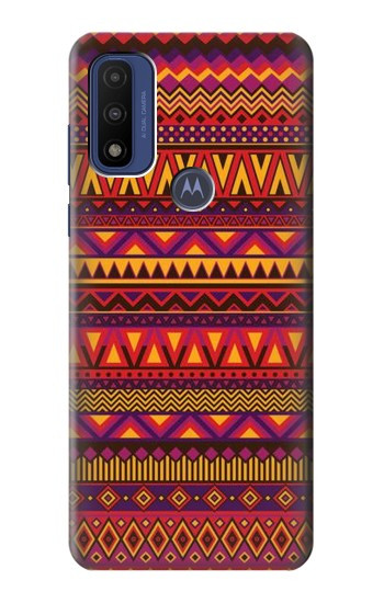 S3404 Aztèques Motif Etui Coque Housse pour Motorola G Pure