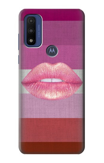 S3473 LGBT Lesbiennes Drapeau Etui Coque Housse pour Motorola G Pure