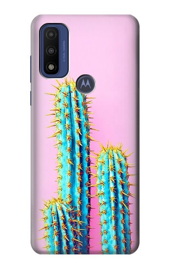 S3673 Cactus Etui Coque Housse pour Motorola G Pure