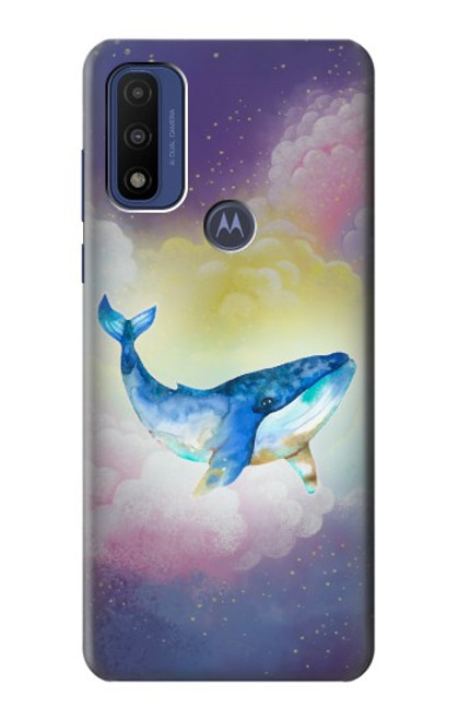 S3802 Rêve Baleine Pastel Fantaisie Etui Coque Housse pour Motorola G Pure