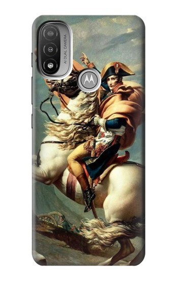 S1063 Napoléon Bonaparte Etui Coque Housse pour Motorola Moto E20,E30,E40