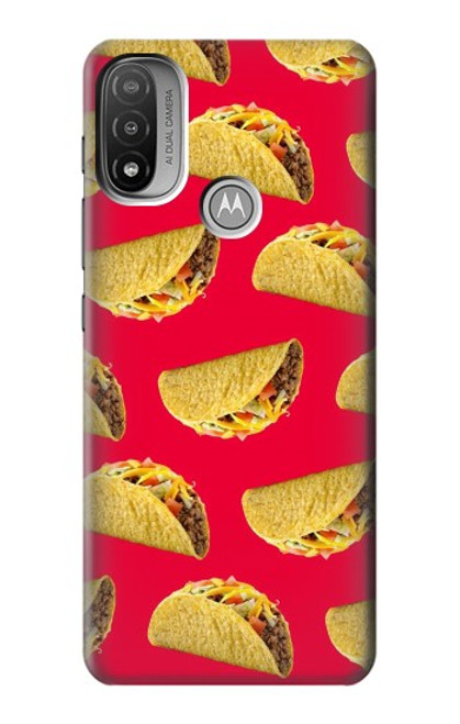 S3755 Tacos mexicains Etui Coque Housse pour Motorola Moto E20,E30,E40