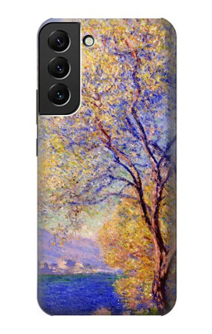 S3339 Claude Monet Antibes vue des jardins Salis Etui Coque Housse pour Samsung Galaxy S22 Plus