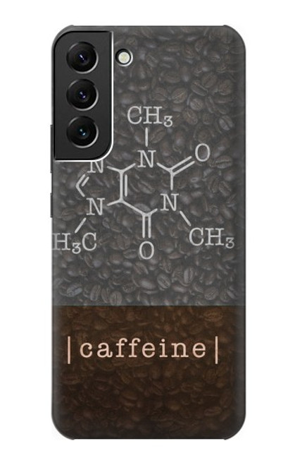 S3475 La caféine moléculaire Etui Coque Housse pour Samsung Galaxy S22 Plus