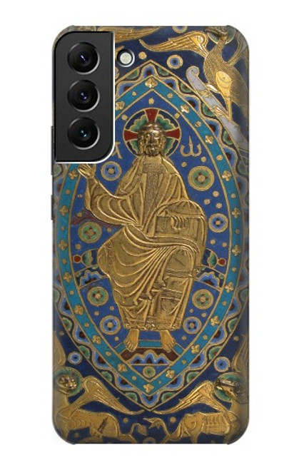 S3620 Livre Couverture Majesty Christ Etui Coque Housse pour Samsung Galaxy S22 Plus