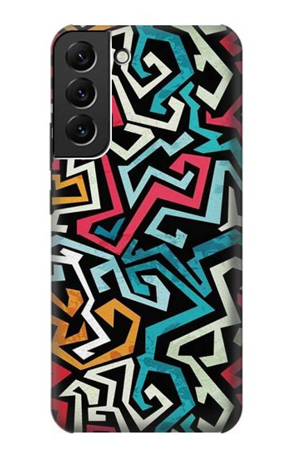 S3712 Motif Pop Art Etui Coque Housse pour Samsung Galaxy S22 Plus