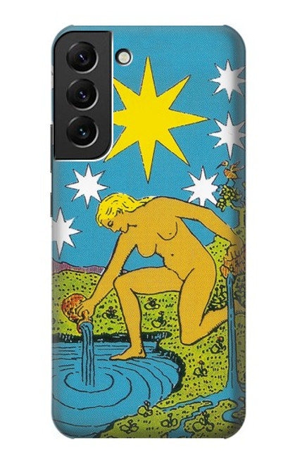 S3744 Carte de tarot l'étoile Etui Coque Housse pour Samsung Galaxy S22 Plus