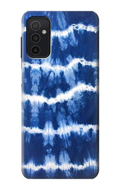 S3671 Tie Dye bleu Etui Coque Housse pour Samsung Galaxy M52 5G