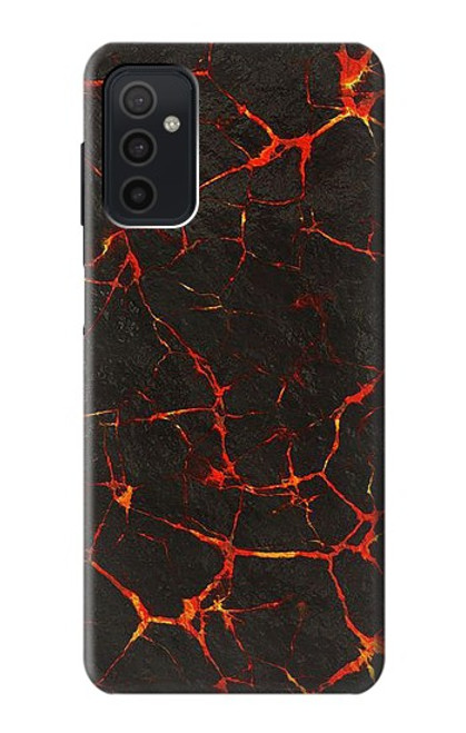 S3696 Magma de lave Etui Coque Housse pour Samsung Galaxy M52 5G