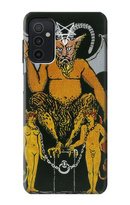 S3740 Carte de tarot le diable Etui Coque Housse pour Samsung Galaxy M52 5G
