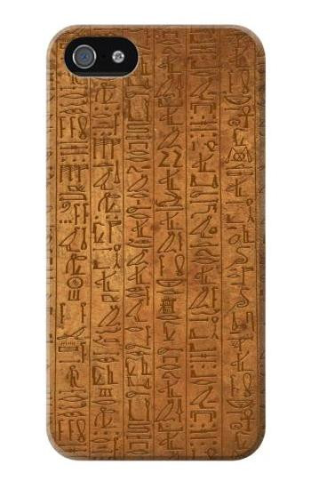 S2805 Egyptian Hierogylphics Papyrus of Ani Etui Coque Housse pour iPhone 5 5S SE