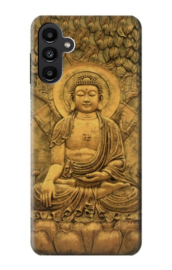S2452 Bouddha Bas relief Art Imprimé Graphique Etui Coque Housse pour Samsung Galaxy A13 5G