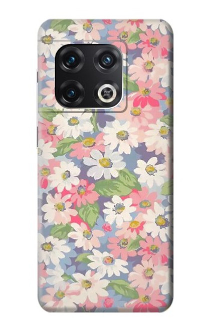 S3688 Motif d'art floral floral Etui Coque Housse pour OnePlus 10 Pro