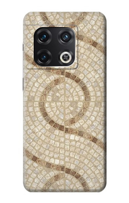 S3703 Carreaux de mosaïque Etui Coque Housse pour OnePlus 10 Pro