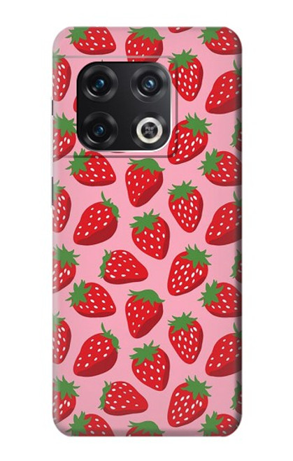 S3719 Modèle de fraise Etui Coque Housse pour OnePlus 10 Pro