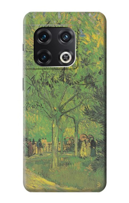 S3748 Van Gogh une ruelle dans un jardin public Etui Coque Housse pour OnePlus 10 Pro
