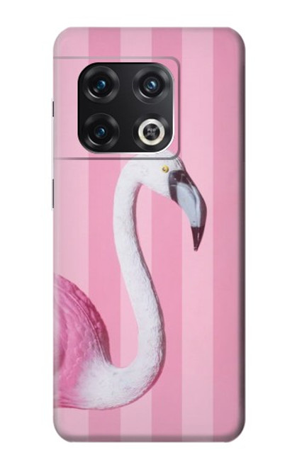 S3805 Flamant Rose Pastel Etui Coque Housse pour OnePlus 10 Pro