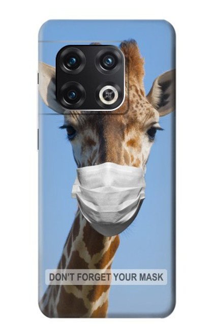 S3806 Drôle de girafe Etui Coque Housse pour OnePlus 10 Pro