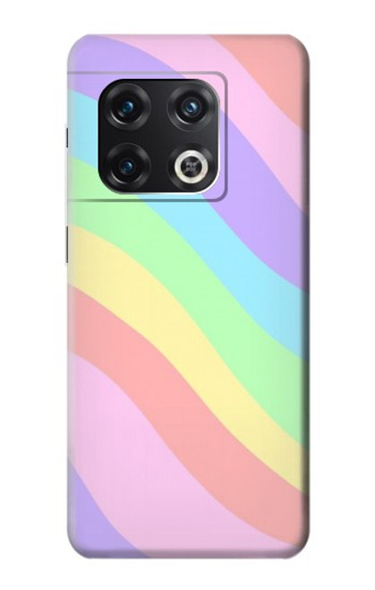 S3810 Vague d'été licorne pastel Etui Coque Housse pour OnePlus 10 Pro