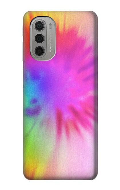 S2488 Tie Dye Couleur Etui Coque Housse pour Motorola Moto G51 5G