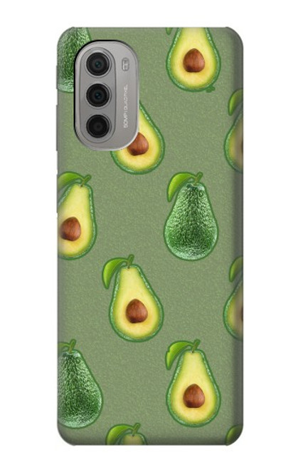 S3285 Motif d'avocat Etui Coque Housse pour Motorola Moto G51 5G