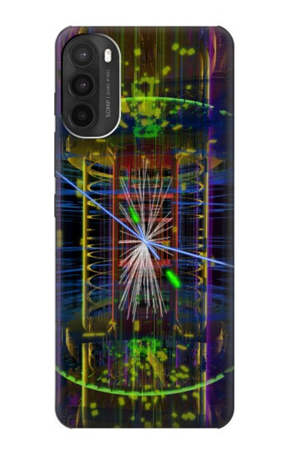 S3545 Collision de particules Quantiques Etui Coque Housse pour Motorola Moto G71 5G