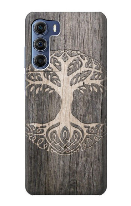 S3591 Viking Arbre de vie Symbole Etui Coque Housse pour Motorola Edge S30