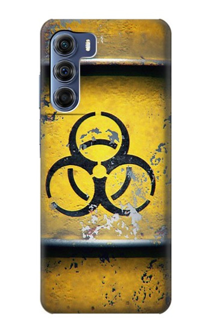 S3669 Graphique du réservoir de danger biologique Etui Coque Housse pour Motorola Edge S30