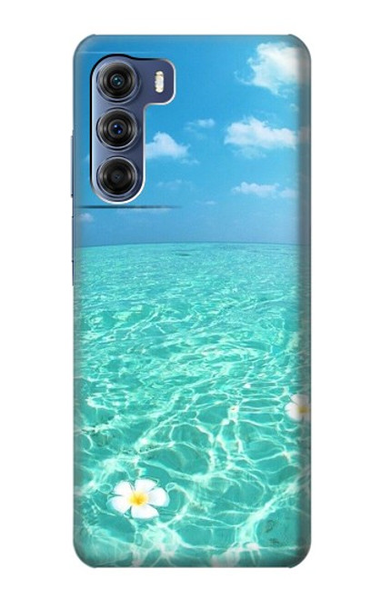 S3720 Summer Ocean Beach Etui Coque Housse pour Motorola Edge S30