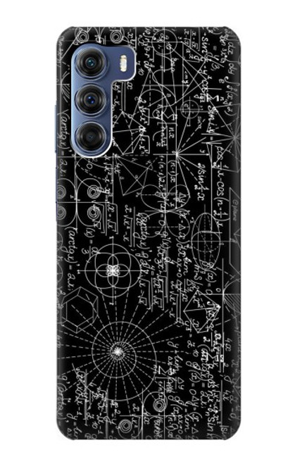 S3808 Tableau noir de mathématiques Etui Coque Housse pour Motorola Edge S30