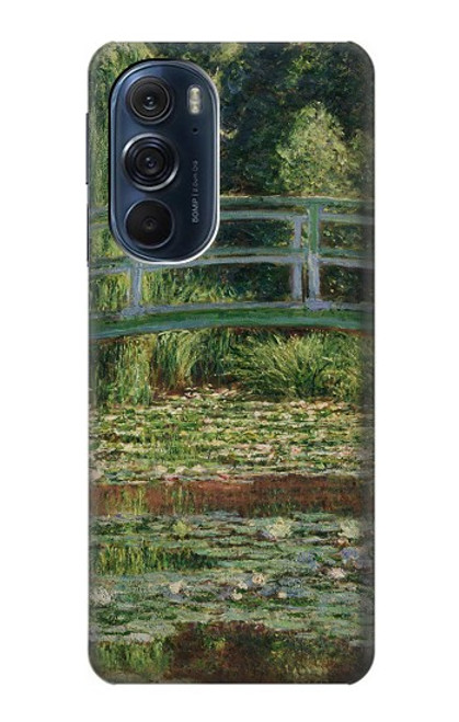 S3674 Claude Monet La passerelle japonaise et la piscine de nénuphars Etui Coque Housse pour Motorola Edge X30