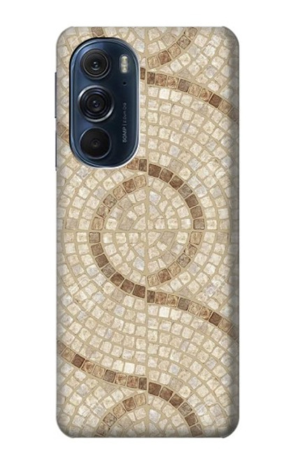 S3703 Carreaux de mosaïque Etui Coque Housse pour Motorola Edge X30