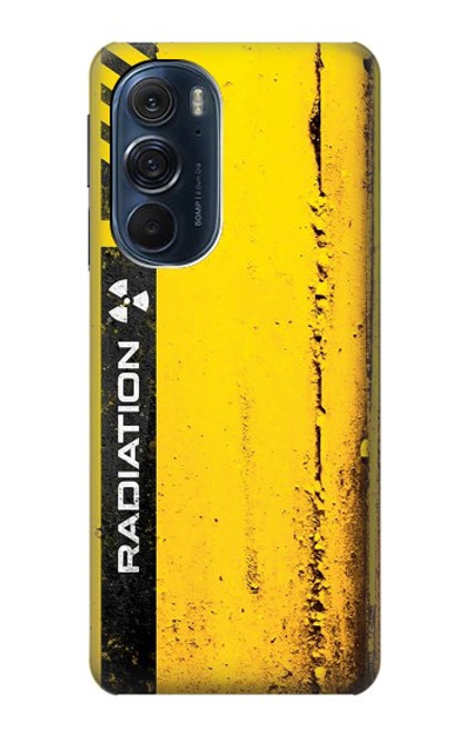 S3714 Avertissement de rayonnement Etui Coque Housse pour Motorola Edge X30