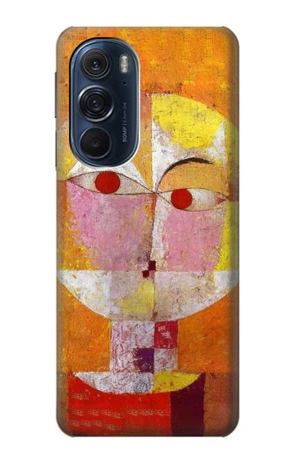 S3811 Paul Klee Senecio Homme Tête Etui Coque Housse pour Motorola Edge X30