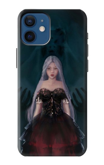 S3847 Lilith Devil Bride Gothique Fille Crâne Grim Reaper Etui Coque Housse pour iPhone 12 mini