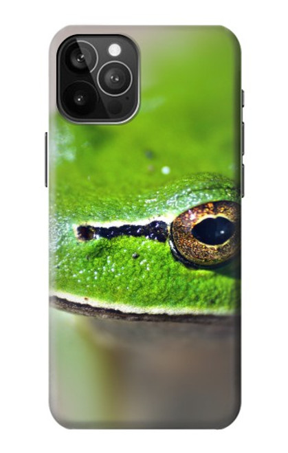 S3845 Grenouille verte Etui Coque Housse pour iPhone 12 Pro Max